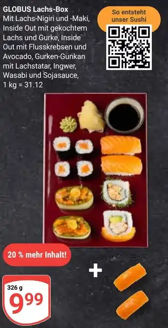 Globus GLOBUS Lachs-Box Angebot