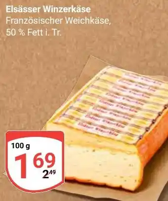 Globus Elsässer Winzerkäse Angebot