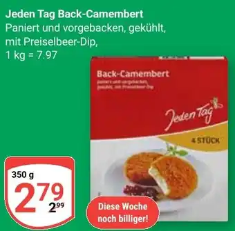 Globus Jeden Tag Back-Camembert Angebot