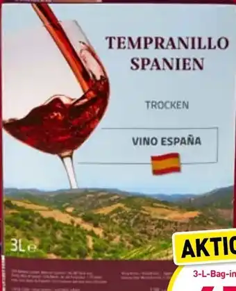 Aldi Nord Tempranillo Spanien 2020 Angebot