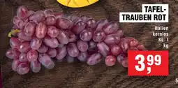 Handelshof TAFEL- TRAUBEN ROT Angebot