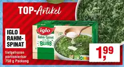 Handelshof IGLO RAHM- SPINAT Angebot