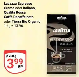 Globus Lavazza Espresso Crema oder Italiano, Qualità Rossa, Caffè Decaffeinato oder Tierra Bio Organic Angebot