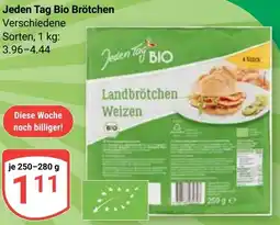 Globus Jeden Tag Bio Brötchen Angebot