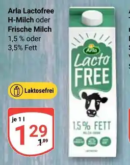 Globus Arla Lactofree H-Milch oder Frische Milch Angebot