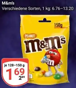 Globus M&M's Angebot