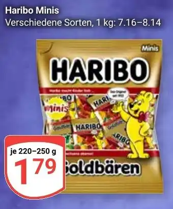 Globus Haribo Minis Angebot