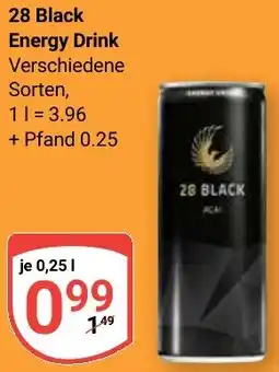 Globus 28 Black Energy Drink Angebot