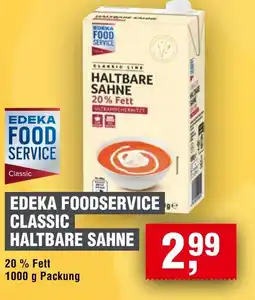Handelshof EDEKA FOODSERVICE CLASSIC HALTBARE SAHNE Angebot