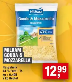 Handelshof MILRAM GOUDA & MOZZARELLA Angebot