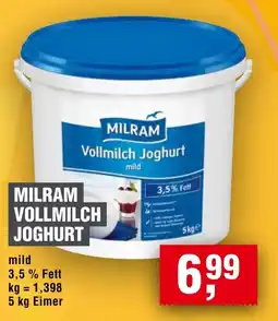 Handelshof MILRAM VOLLMILCH JOGHURT Angebot