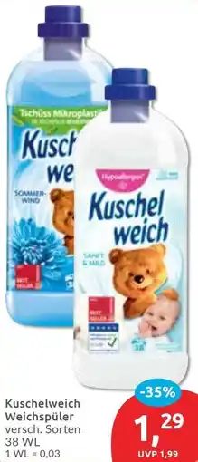 Budni Kuschelweich Weichspüler Angebot