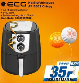 expert Techno Land ECG Heißluftfritteuse AF 3501 Crispy Angebot