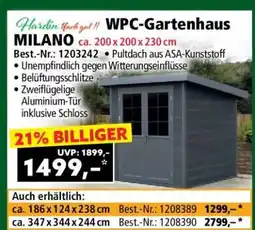 Norma WPC-Gartenhaus MILANO Angebot