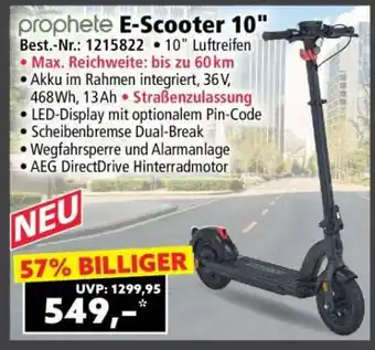 Norma prophete E-Scooter 10 Angebot