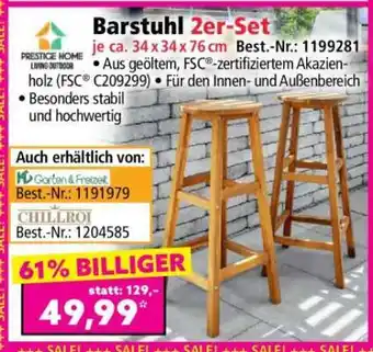 Norma Barstuhl 2er-Set Angebot