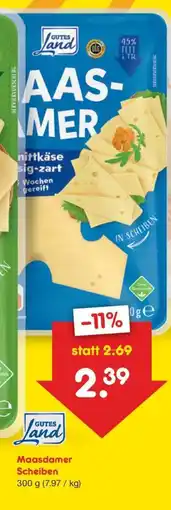 Netto Marken-Discount Maasdamer Angebot
