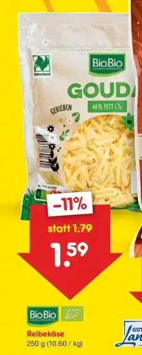 Netto Marken-Discount BioBio Reibekäse Angebot