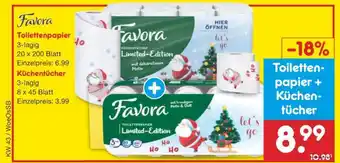 Netto Marken-Discount Toilettenpapier + Küchentücher Angebot