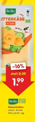 Netto Marken-Discount BioBio Käsescheiben Angebot
