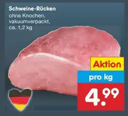 Netto Marken-Discount Schweine-Rücken Angebot