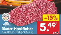 Netto Marken-Discount Rinder-Hackfleisch Angebot