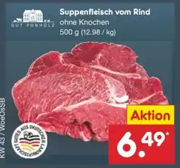 Netto Marken-Discount Suppenfleisch vom Rind Angebot