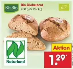 Netto Marken-Discount Bio-Dinkelbrot Angebot