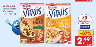 Netto Marken-Discount Vitalis Müsli Angebot