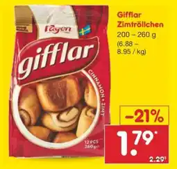 Netto Marken-Discount Gifflar Zimtröllchen Angebot