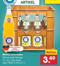 Netto Marken-Discount Marius Limonaden Angebot