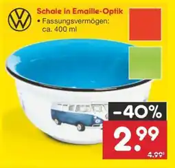 Netto Marken-Discount Schale in Emaille-Optik Angebot
