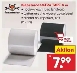 Netto Marken-Discount Klebeband ULTRA TAPE 4 m Angebot
