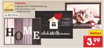 Netto Marken-Discount Fußmatte Angebot