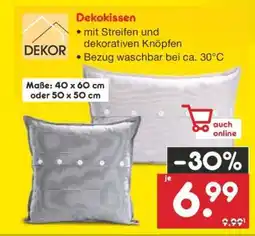 Netto Marken-Discount Dekokissen Angebot