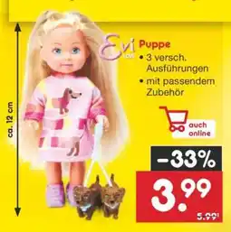 Netto Marken-Discount Evi Puppe Angebot