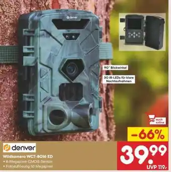Netto Marken-Discount Wildkamera WCT-8016 ED Angebot