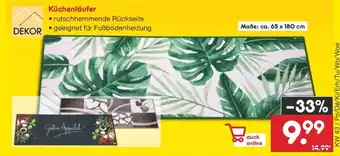 Netto Marken-Discount Küchenläufer Angebot