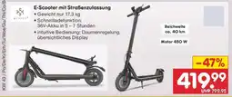 Netto Marken-Discount E-Scooter mit Straßenzulassung Angebot