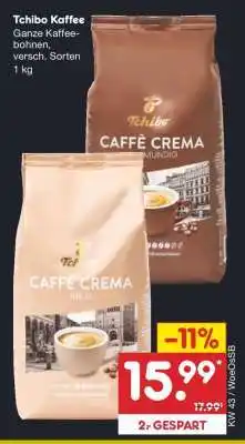 Netto Marken-Discount TCHIBO Kaffee Angebot