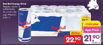 Netto Marken-Discount Red Bull Energy Drink Angebot