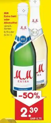 Netto Marken-Discount MM Extra Sekt oder Alkoholfrei Angebot