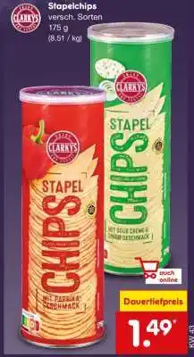 Netto Marken-Discount Stapelchips Angebot