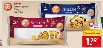 Netto Marken-Discount Stollen Angebot