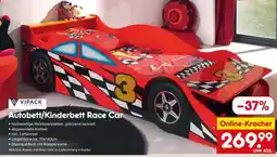 Netto Marken-Discount Autobett/Kinderbett Race Car Angebot