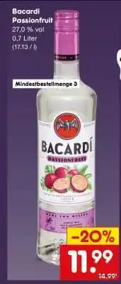 Netto Marken-Discount Bacardi Passionfruit Angebot