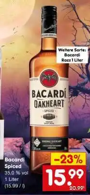 Netto Marken-Discount Bacardi Spiced Angebot