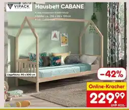 Netto Marken-Discount Hausbett Cabane Angebot