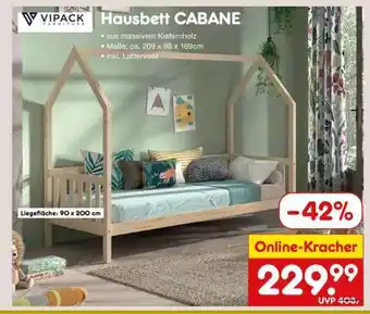 Netto Marken-Discount Hausbett Cabane Angebot