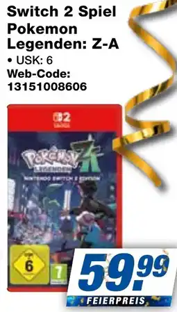 expert Techno Land Switch 2 Spiel Pokemon Legenden: Z-A Angebot